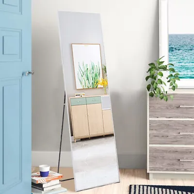 Long Free Standing & Wall Mounted Full Length Mirror Bedroom Dressing Mirror • £31.94