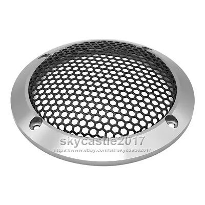 1pcs 3  Inch Speaker Cover Full Metal Mesh Grille Decorative Circle Protection • $18.98