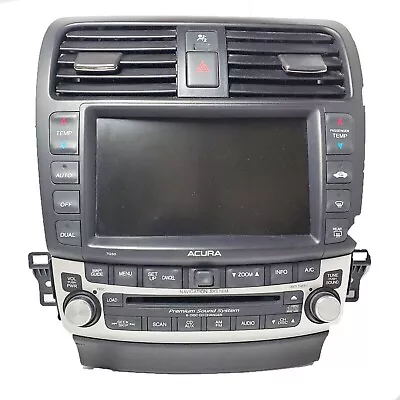 ACURA TSX Navigation GPS System Radio 6 Disc Changer CD Player Display 7GB0 OEM • $499.99