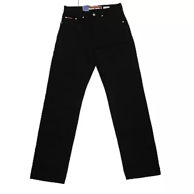 £18.99 • Buy LEE COOPER LC10 Black Denim Regular Straight Jeans Mens W30 L32 NWT