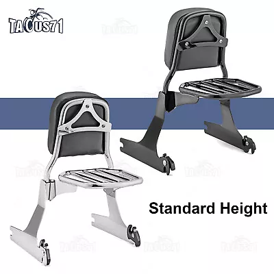$118.99 • Buy Passenger Backrest Sissy Bar For Harley Dyna FXDL FXDB FXDC FXD FXDWG 06-17