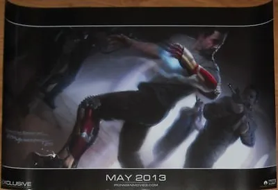 Iron Man 3 Marvel 2012 Comic-Con SDCC Promo Exclusive 13x20 Artwork Movie Poster • $31.11