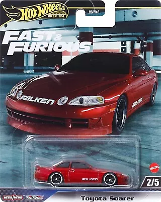 2024 Hot Wheels Premium Fast & Furious Tokyo Drift Toyota Soarer 1:64 Diecast • $13.49