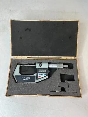 Mitutoyo Digimatic Point Micrometer 342-711-10 0-1 In .00005 /0.001mm READ • $179.95