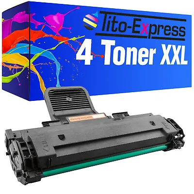 £37.18 • Buy Laser Toner Cartridge 4x Pro Series For Samsung ML-1910 MLT-D1052L ML1910 ML1911
