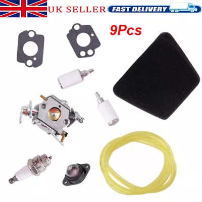 Carburetor Fuel Filter Kit For McCulloch Mac 333-335-338-435-436-438 Chainsaw • £10.99