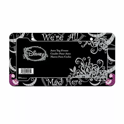 $10.95 • Buy Disney Alice In Wonderland Cheshire Cat License Plate Frame Universal 12.5  X 6 