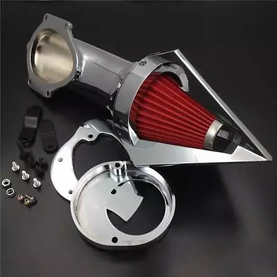 $149.49 • Buy V-Star 650 Billet All Year Cone For Yamaha Chrome Spike K&N Air Cleaner Kit