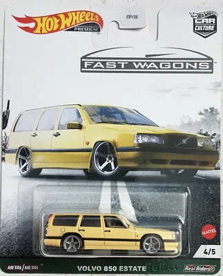 Hot Wheels Car Culture Fast Wagons Volvo 850 Estate Combined Shipping K2 • $7.99