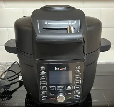 Instant Pot Duo Crisp W/Ultimate Lid 13-in-1 Pressure Cook Air Fry 6.2L DAMAGE • £59.99