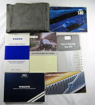 2001 Volvo S80 Owners Manual Book • $15