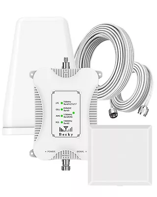 Home Cell Phone Signal Booster 5G 4G LTE Cell Booster For All US Carriers • $60.99