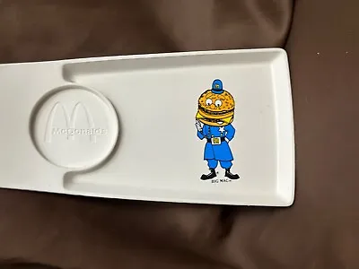 1970s McDonald's Big Mac Cop Happy Meal Drink Holder Serving Tray Plate • $21.36