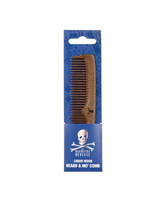 £6.99 • Buy The Bluebeards Revenge, Liquid Wood Hair And Beard Comb For Men