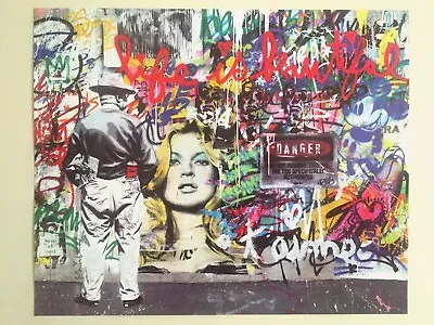 Mr. Brainwash   Life Is Beautiful   Authentic Lithograph Print Pop Art Poster • $1050