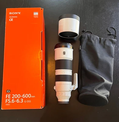 $2225 • Buy Sony FE 200-600mm F5.6-6.3 G OSS Lens (SEL200600G)