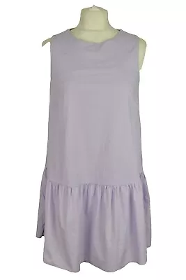 £19.95 • Buy NEW LOOK Purple Dress Size Uk 10 Womens Cotton Elastane Summer Outdoors