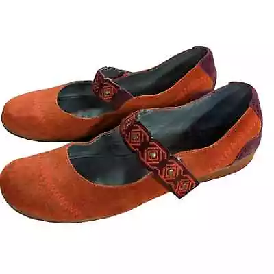 Sundance Suede Mary Jane Flats Size 39 • $29.99