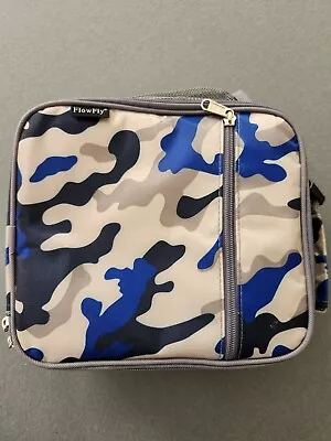 FlowFly Kids Lunch Box Insulated Soft Bag Mini Cooler Camo • $4.99