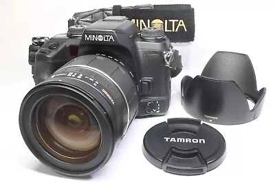 Minolta Maxxum Dynax A-7 Film Camera + Tamron AF 28-300mm F/3.5-6.3 LD 185D Lens • $199