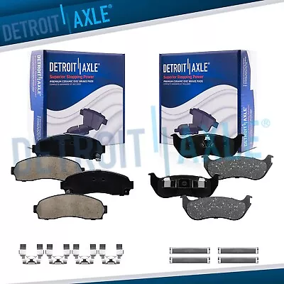 Front & Rear Ceramic Brake Pads For 2002 2003 2004 2005 Explorer Mountaineer • $44.49