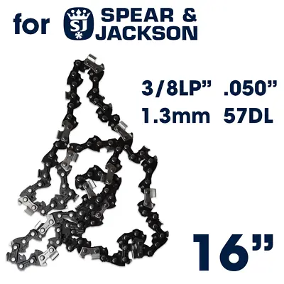 £8.74 • Buy RocwooD Chainsaw Chain Spear And Jackson SPJCS1840 16  3/8LP .050 1.3 57DL