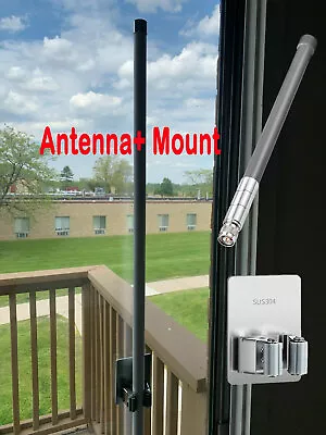 868MHz 915MHz 8dBi HNT Helium LoRa N-Type Male Antenna + Wall Mount Kit • $30.69
