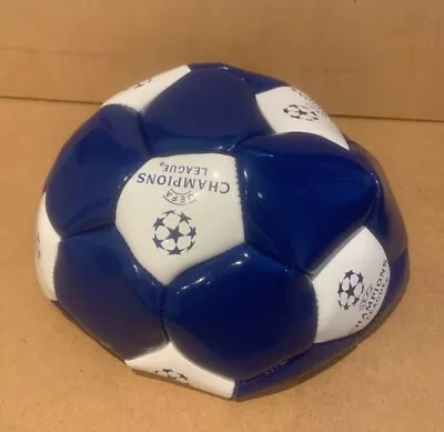 Uninflated UEFA Champions League Football - Blue & White - Size 5 • £10