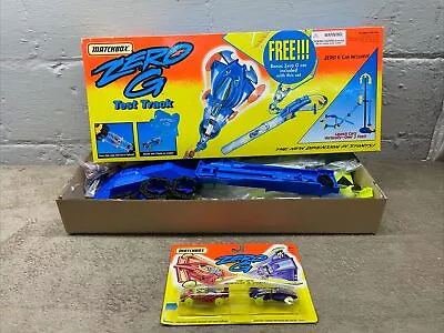 RARE 1994 Matchbox Zero G Race Track! W/ Extra 2-pack! Complete • $79.95