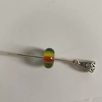 Authentic Troll Bead  Multi Color.  Orange Yellow Green • $50