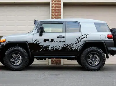 Graphics Mud Splash Sticker Kit For TOYOTA FJ CRUISER 2007-2019 Car Side Decals • $103.39