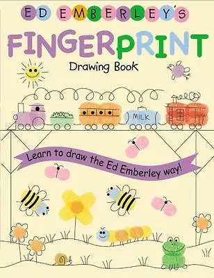 Ed Emberley's Fingerprint Drawing Book C2005 VGC Paperback  • $3.36