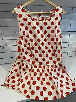 $45 • Buy Asos Curve Sleeveless Peplum - Size UK 22