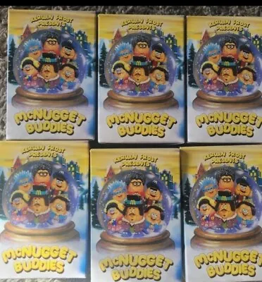 Mcdonald's 2023 Artist Box  Mcnugget Buddies Complete Set Of 6. All Sealed!! • $18.99