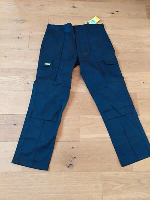 £7.99 • Buy MENS SITE KING CARGO KNEE PAD WORK TROUSERS 40 Long