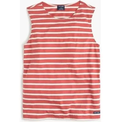 Saint James For J.Crew NWT Striped Sleeveless Tank Made In France S. L • $100