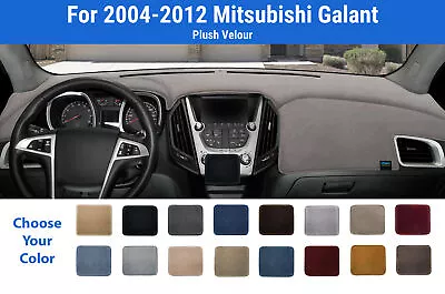 Dashboard Dash Mat Cover For 2004-2012 Mitsubishi Galant (Plush Velour) • $67.95