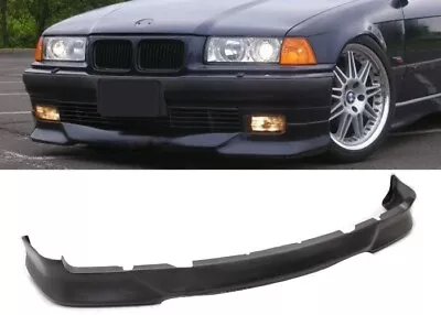 For 92-98 BMW E36 3-SERIES TECH FRONT BUMPER LIP SPOILER AIR DAM PU AERO KIT • $82.88