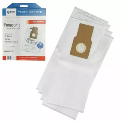 Fits Panasonic Upright U20e U-2e U-20e Vacuum Cleaner Hoover Cloth Bags 5 Pack • £10.99