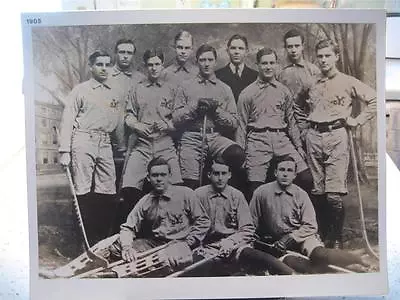 1905 Yale Hockey Team Enlarged 16 X 20 Photo New Haven Connecticut • $24.99