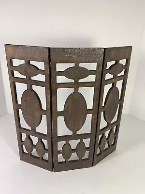 Mid Century Modern Screen Room Divider 1:12 Scale Doll House Miniatures Wood • $39.99