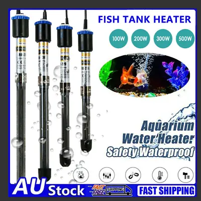 100W-500W SUNSUN Aquarium Submersible Heater Fish Tank Auto Water Thermostat AU • $17.99