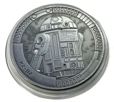 R2-D2 Star Wars 38mm Collectors Coin In Protective Capsule • £7.95