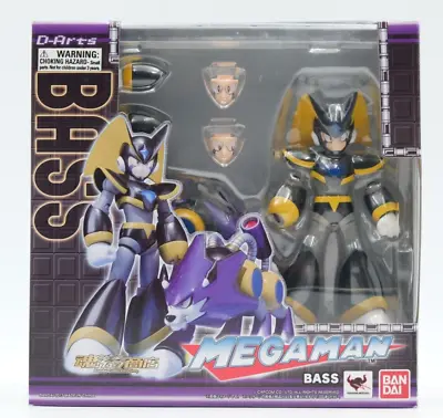 2013 MEGA MAN BASS & TREBLE FIGURES Bandai D-Arts Rockman Open Box • $245