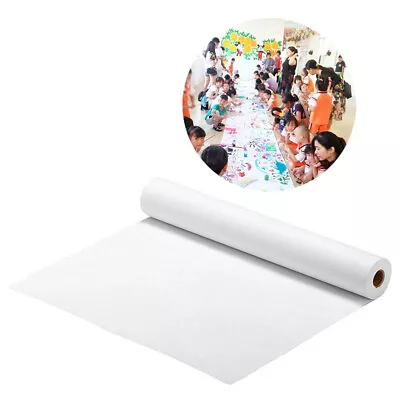  3 Pcs Gift Wrapping Paper Drawing Long Toilet Roll White Easel Art Dropshipping • £19.48