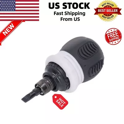 Ratchet Screwdriver Mini Magnetic Head Slotted 2 In 1 Steel HardwareMini Ratche • $8.99