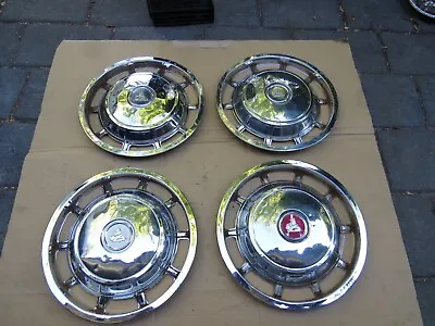 Ht Hg Hk Holden Premier Brougham Chrome Hub Caps Hubcaps . • $239.95