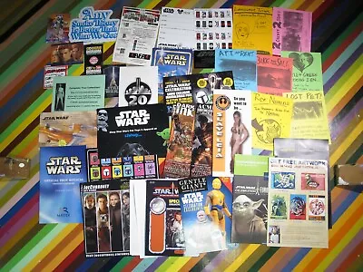 Star Wars Celebration Media Memorabilia II VII Anaheim Guides Promo Flyers • £15.42