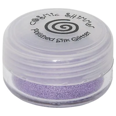 Cosmic Shimmer POLISHED SILK GLITTER - Lavender - 10ml Ultra Fine Glitter • £3.75