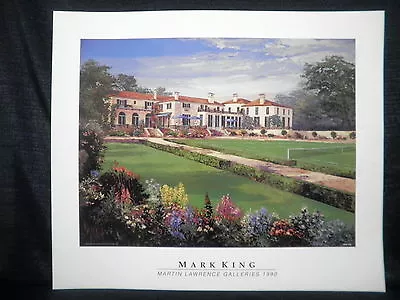 Mark King Martin Lawrence Tennis Morning Golf Lithograph • $30